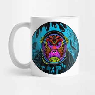 Flamboyant Astronaut Gorilla Mug